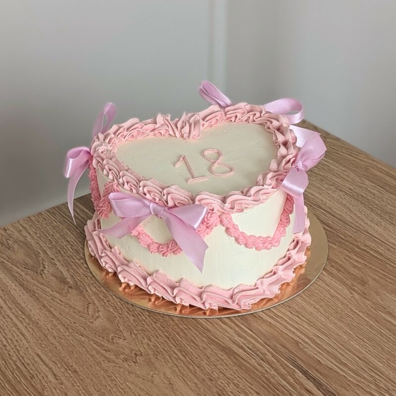 Gâteau Cœur Vintage - Image 7